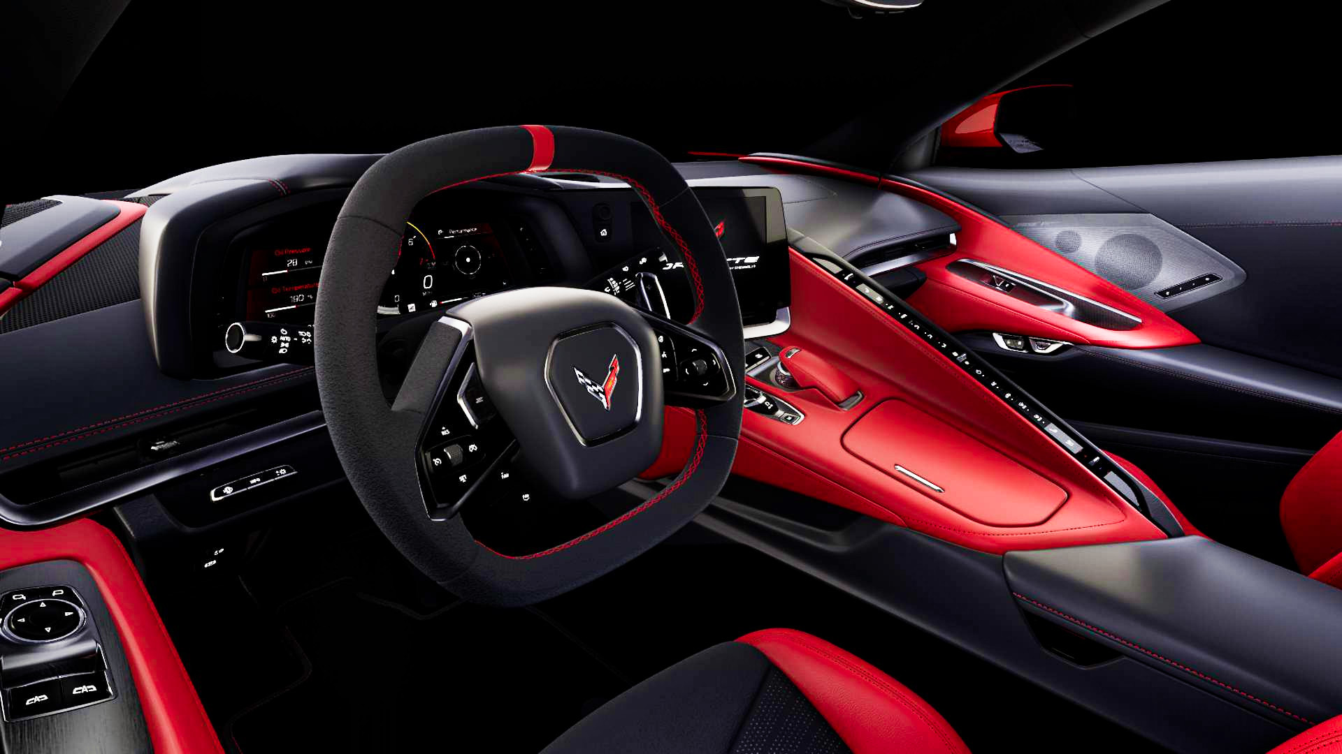 Corvette C8 2023 interieur